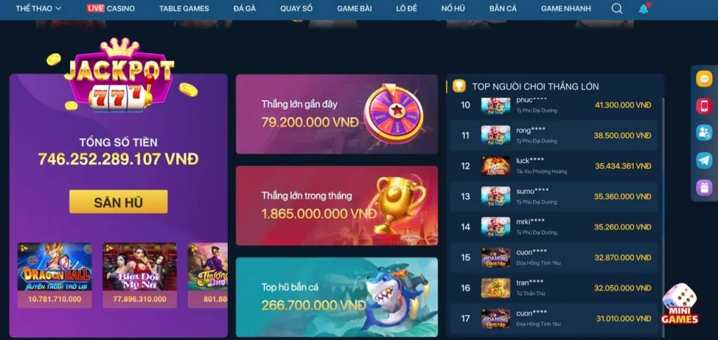 Game casino mới ra mắt W88